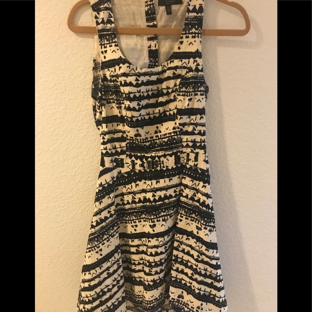 Attractive JS Navy/white sundress.